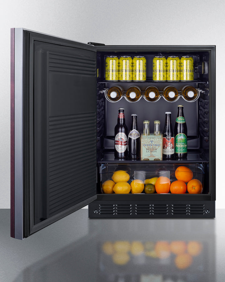 24" Wide All-refrigerator, ADA Compliant (panel Not Included) - (FF708BLSSIFADALHD) - SUMMIT