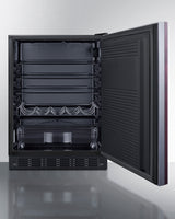 24" Wide All-refrigerator, ADA Compliant (panel Not Included) - (FF708BLSSIFADA) - SUMMIT