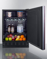 24" Wide All-refrigerator (panel Not Included) - (FF708BLSSRSIF) - SUMMIT