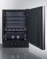24" Wide All-refrigerator (panel Not Included) - (FF708BLSSRSIF) - SUMMIT