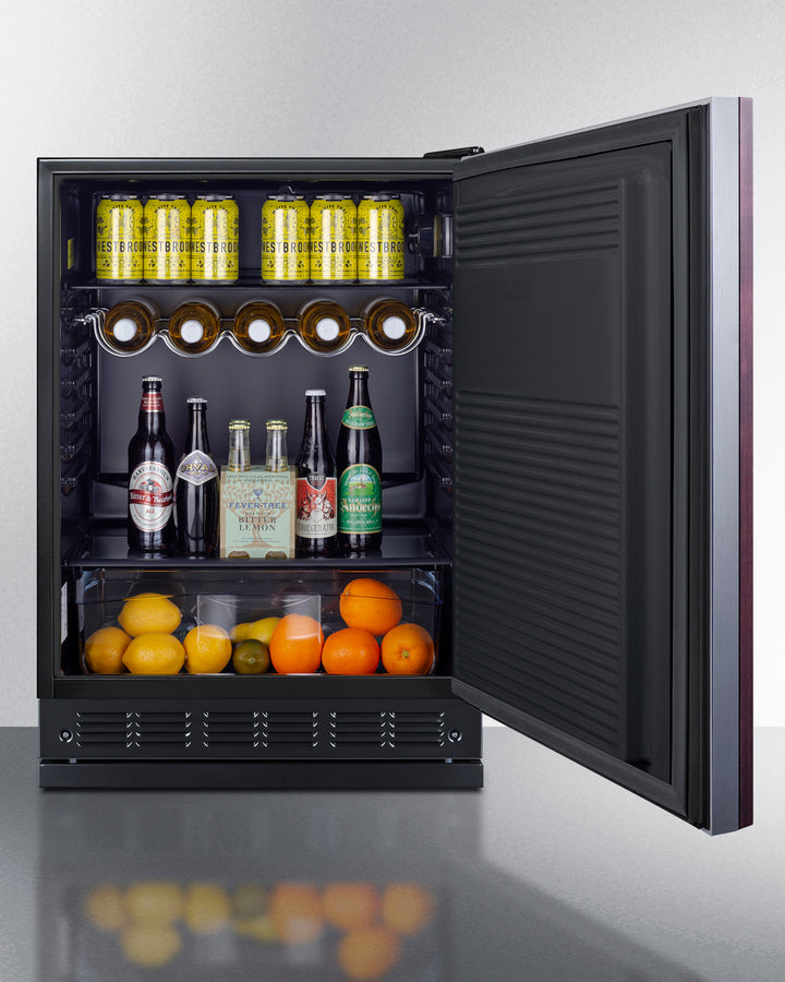 24" Wide All-refrigerator (panel Not Included) - (FF708BLSSRSIF) - SUMMIT