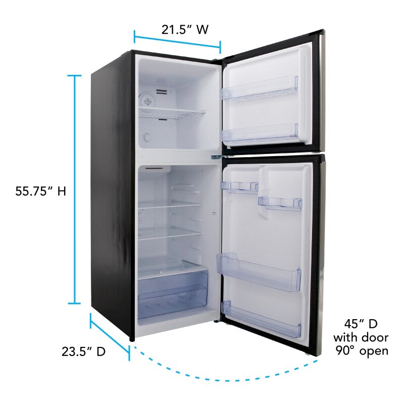 7.0 cu. ft. Apartment Size Refrigerator - (FF7B3S) - AVANTI
