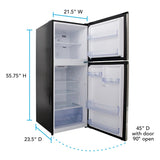 7.0 cu. ft. Apartment Size Refrigerator - (FF7B3S) - AVANTI