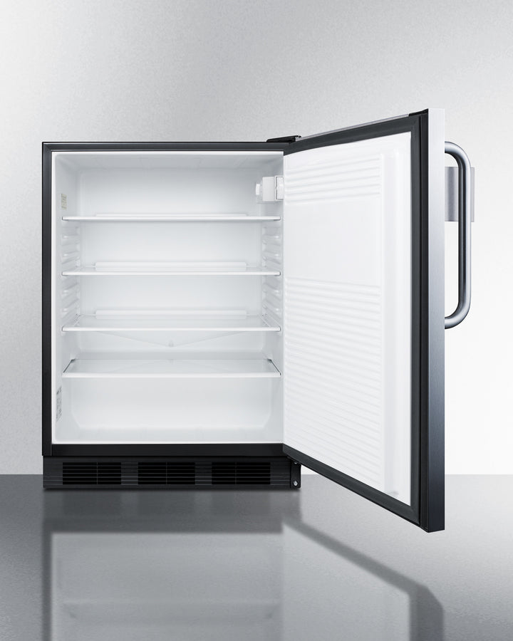 24" Wide Built-in All-refrigerator, ADA Compliant, With Speed Rail - (FF7BKBISSTBADASR)