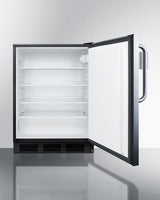24" Wide Built-in All-refrigerator, ADA Compliant, With Speed Rail - (FF7BKBISSTBADASR)