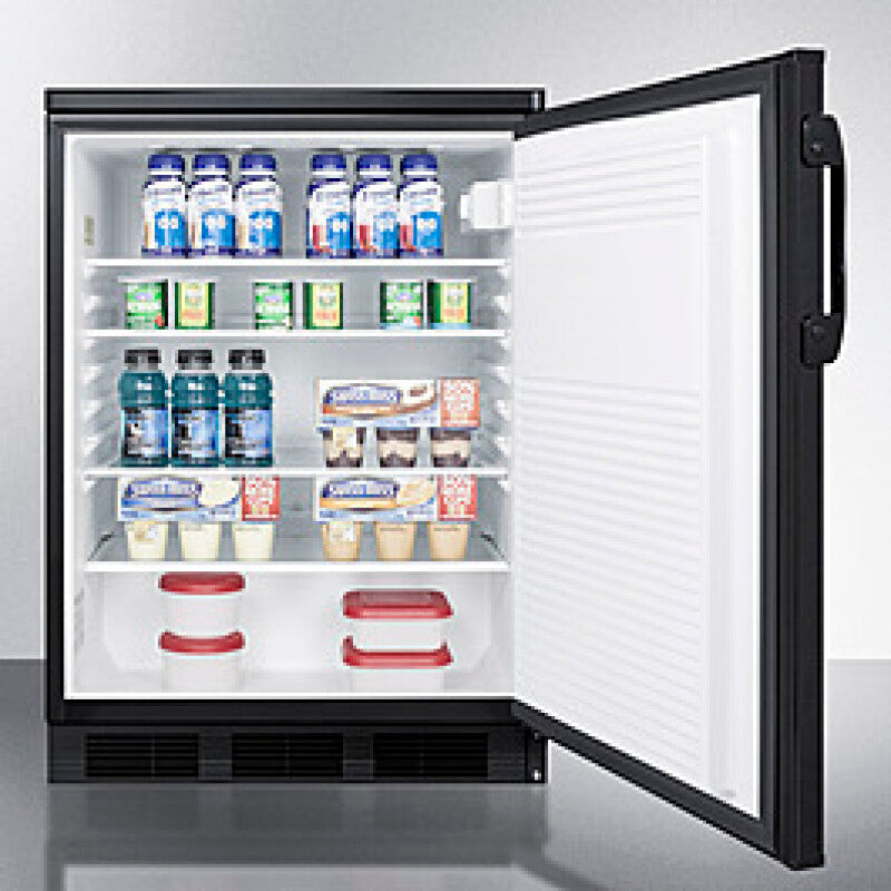 24" Wide All-refrigerator - (FF7LBLK)