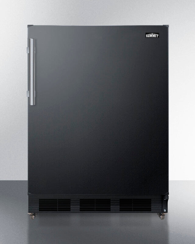 24" Wide All-refrigerator - (FF7LBLKMBL)