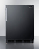 24" Wide All-refrigerator - (FF7LBLKMBL)