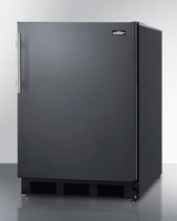 24" Wide All-refrigerator - (FF7LBLKMBL)
