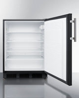 24" Wide All-refrigerator - (FF7LBLKMBL)