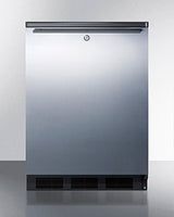 24" Wide All-refrigerator - (FF7LBLKSSHH)