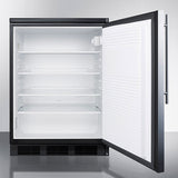 24" Wide All-refrigerator - (FF7LBLKSSHV)