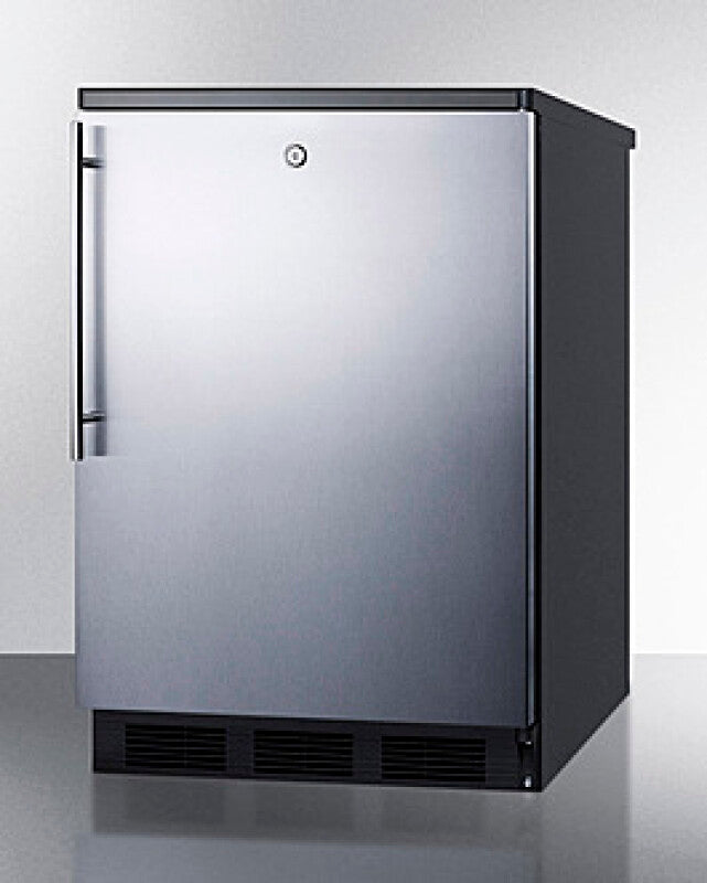 24" Wide All-refrigerator - (FF7LBLKSSHV)