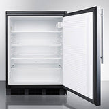 24" Wide All-refrigerator - (FF7LBLKSSHV)