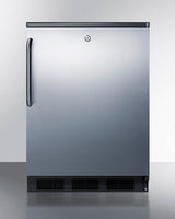 24" Wide All-refrigerator - (FF7LBLKSSTB)