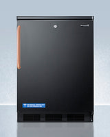 24" Wide All-refrigerator With Antimicrobial Pure Copper Handle - (FF7LBLKTBC)