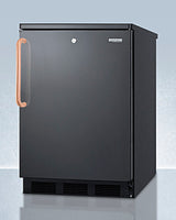 24" Wide All-refrigerator With Antimicrobial Pure Copper Handle - (FF7LBLKTBC)