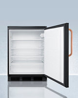 24" Wide All-refrigerator With Antimicrobial Pure Copper Handle - (FF7LBLKTBC)