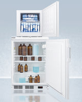 24" Wide All-refrigerator/all-freezer Combination - (FF7LWFS24LSTACKPRO)