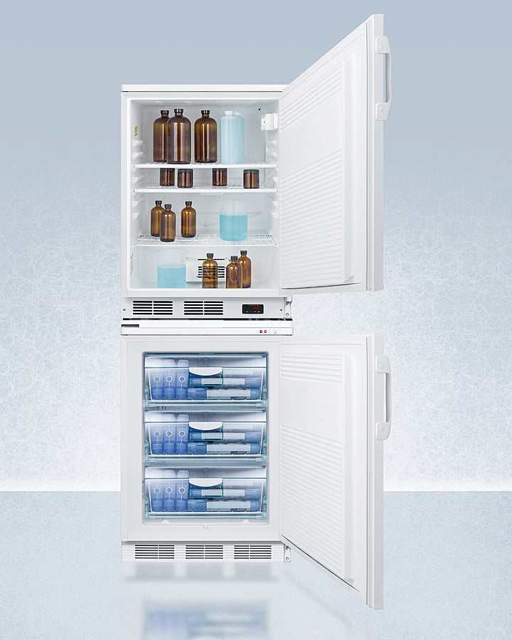 24" Wide All-refrigerator/all-freezer Combination - (FF7LWVT65MLSTACKPRO)