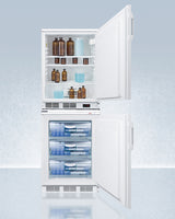 24" Wide All-refrigerator/all-freezer Combination - (FF7LWVT65MLSTACKPRO)