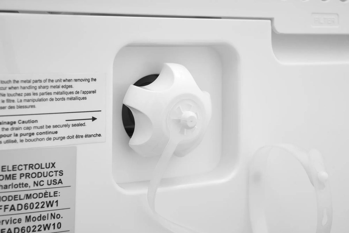 Frigidaire 60-Pint Dehumidifier, for High Humidity Large Rooms &amp; Basements, White