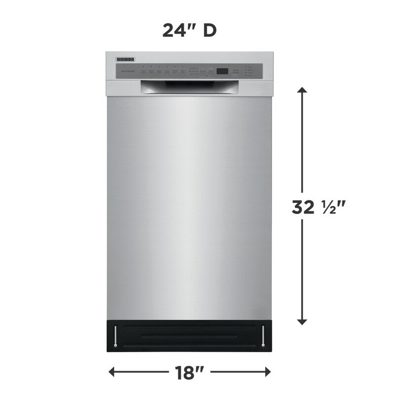 Frigidaire 18" Built-In Dishwasher - (FFBD1831UB) - FRIGIDAIRE
