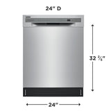 Frigidaire 24" Built-In Dishwasher - (FFBD2420UB) - FRIGIDAIRE