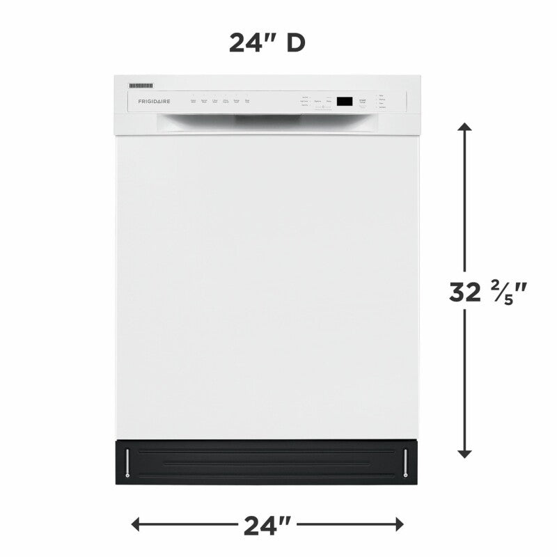 Frigidaire 24" Built-In Dishwasher - (FFBD2420UW) - FRIGIDAIRE