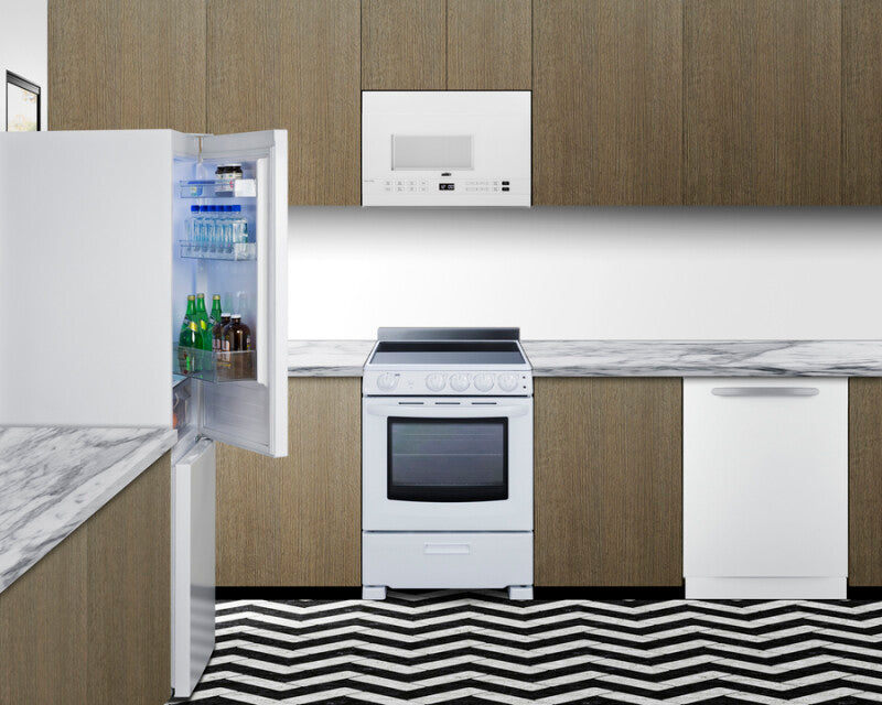 24" Wide Bottom Mount Refrigerator-Freezer - (FFBF121W)
