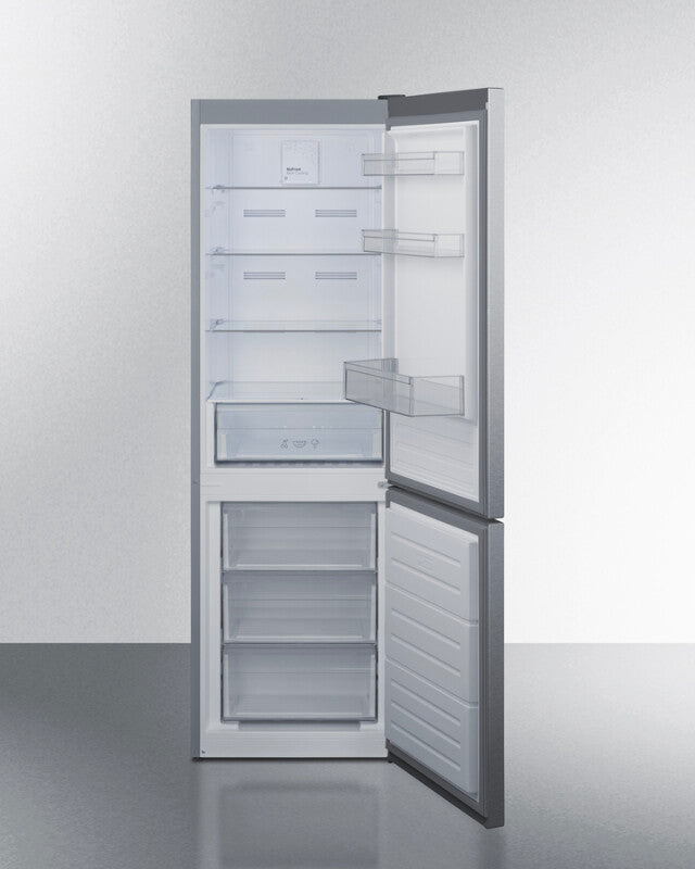 24" Wide Bottom Mount Refrigerator-Freezer - (FFBF124SS)