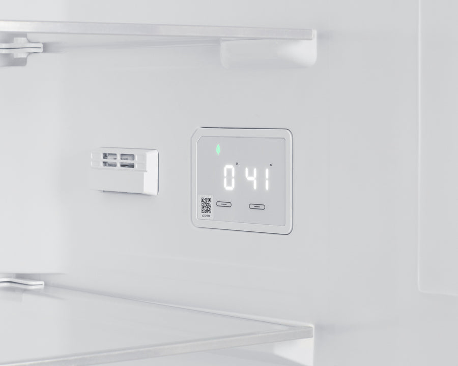 FFBF124SSLHD- Summit 24 Inch Counter-Depth Bottom Freezer Refrigerator with 11.7 cu. ft. - (FFBF124SSLHD)