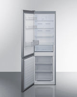 FFBF124SSLHD- Summit 24 Inch Counter-Depth Bottom Freezer Refrigerator with 11.7 cu. ft. - (FFBF124SSLHD)
