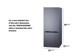 28" Wide Bottom Mount Refrigerator - (FFBF154SSLHD)