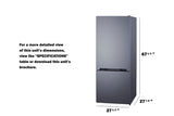 28" Wide Bottom Mount Refrigerator-Freezer - (FFBF154SS)
