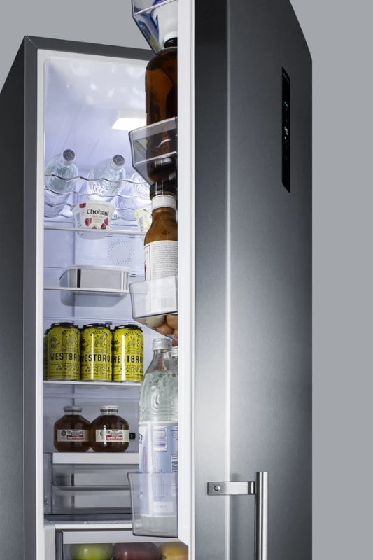 24" Wide Bottom Freezer Refrigerator - (FFBF181ES2) - SUMMIT