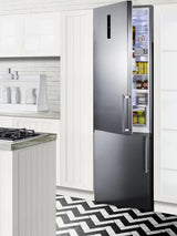 24" Wide Bottom Freezer Refrigerator With Icemaker - (FFBF181ES2IMLHD) - SUMMIT