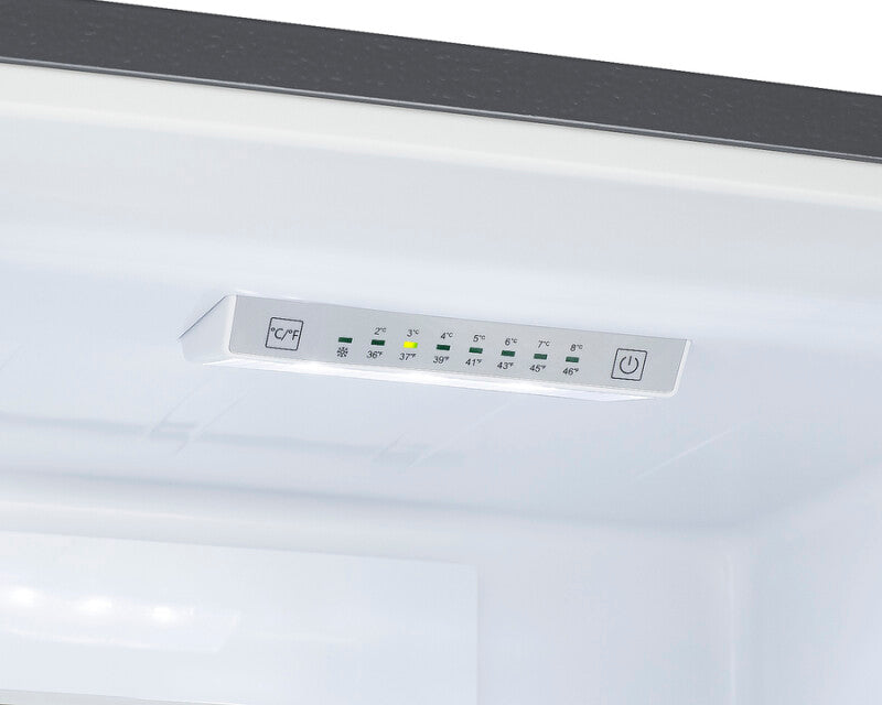 FFBF235PL- Summit 24" Wide Bottom Freezer Refrigerator - (FFBF235PL)