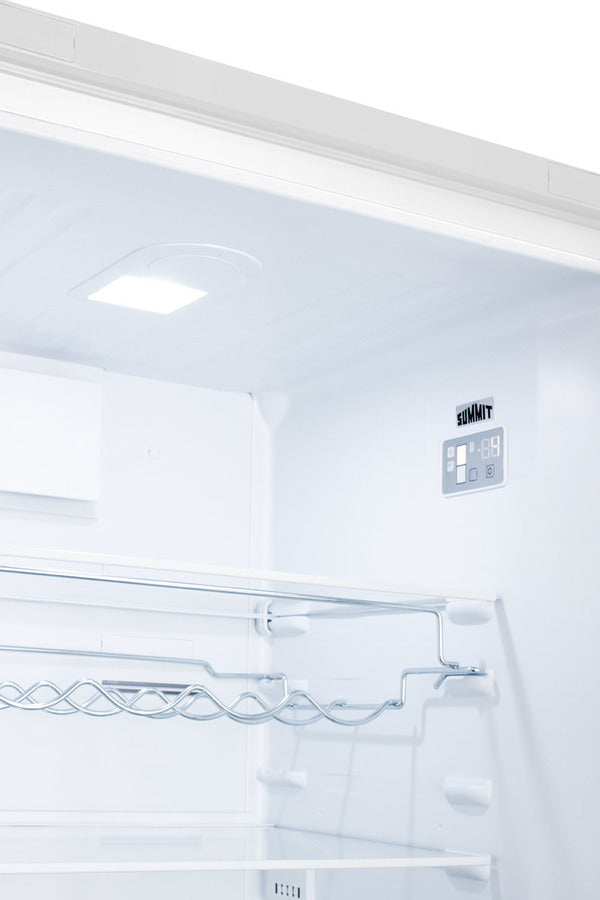 24" Wide Bottom Freezer Refrigerator - (FFBF241W) - SUMMIT