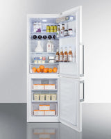 24" Wide Bottom Freezer Refrigerator - (FFBF241W) - SUMMIT