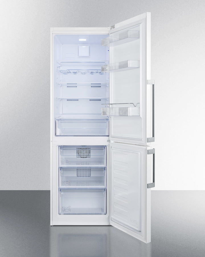 24" Wide Bottom Freezer Refrigerator - (FFBF241W) - SUMMIT