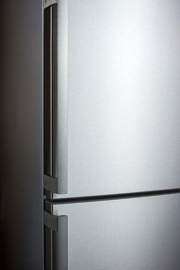 24" Wide Bottom Freezer Refrigerator - (FFBF246SS) - SUMMIT