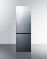 24" Wide Bottom Freezer Refrigerator - (FFBF246SS) - SUMMIT