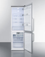 24" Wide Bottom Freezer Refrigerator With Icemaker - (FFBF247SSIM) - SUMMIT