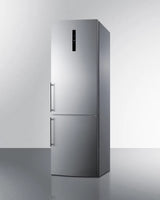 24" Wide Bottom Freezer Refrigerator - (FFBF249SS2) - SUMMIT