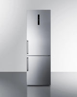 24" Wide Bottom Freezer Refrigerator - (FFBF249SS2) - SUMMIT