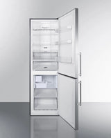 24" Wide Bottom Freezer Refrigerator With Icemaker - (FFBF249SS2IM) - SUMMIT