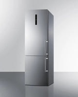 24" Wide Bottom Freezer Refrigerator - (FFBF249SS2LHD) - SUMMIT