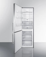 24" Wide Bottom Freezer Refrigerator - (FFBF249SS2LHD) - SUMMIT