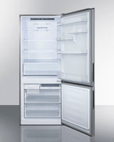 28" Wide Bottom Freezer Refrigerator - (FFBF279SSX) - SUMMIT